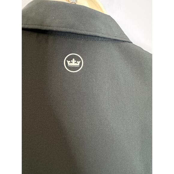 Peter Millar Carner Sleeveless Sport Golf Dress Crown Sport Black  Sz S - Picture 5 of 14